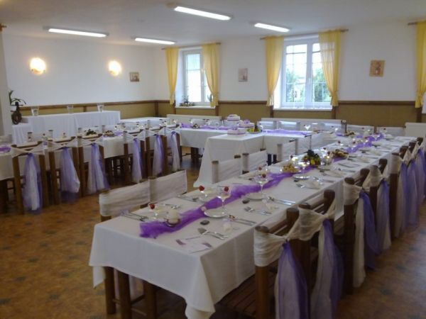 Svatební hostina v Agrocentru Ohrada