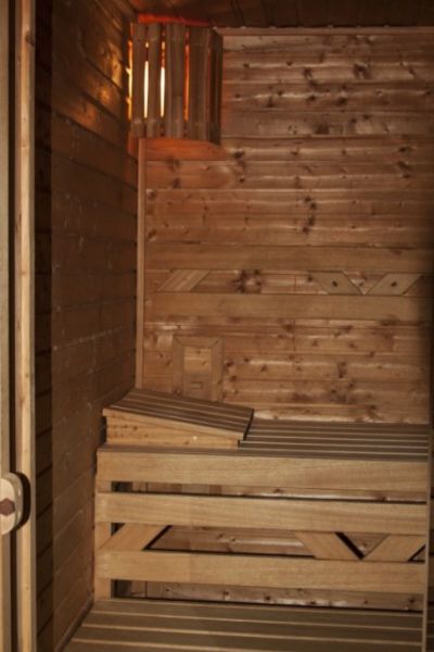 Sauna v relaxačním centru Ohrada